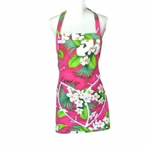 Suzi's Young‎ Fashion Hawaii Floral Apron NWT